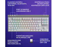 Logitech G515 TKL Lightspeed biały - 1261436 - zdjęcie 11